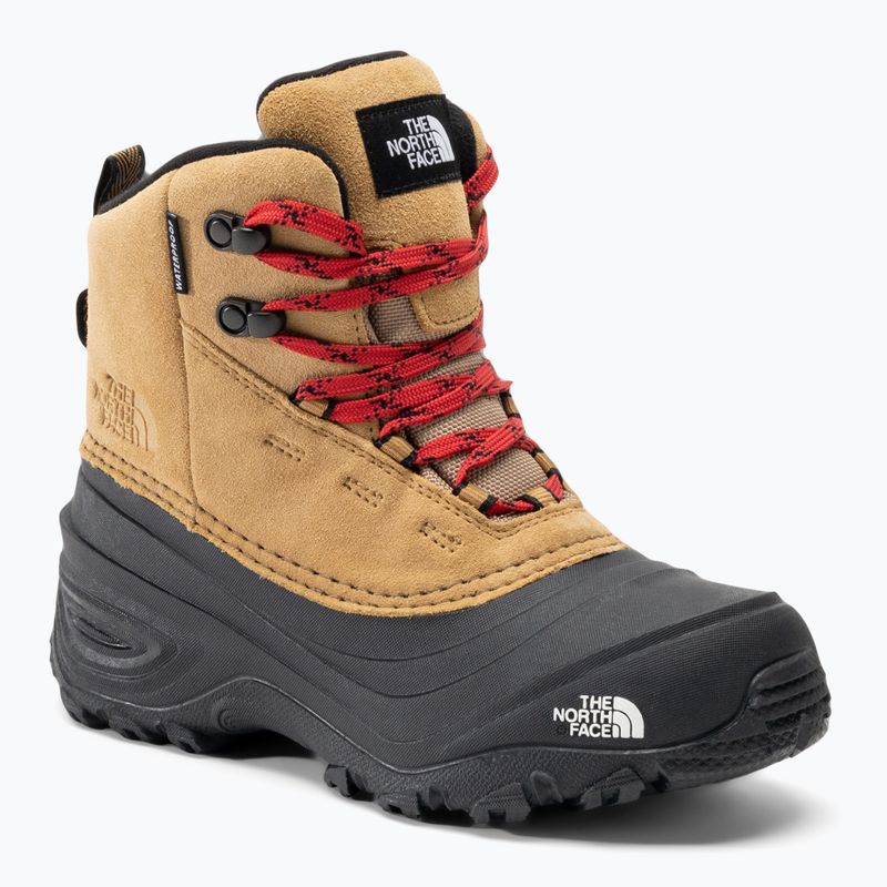 Śniegowce dziecięce The North Face Chilkat V Lace WP almond butter/black