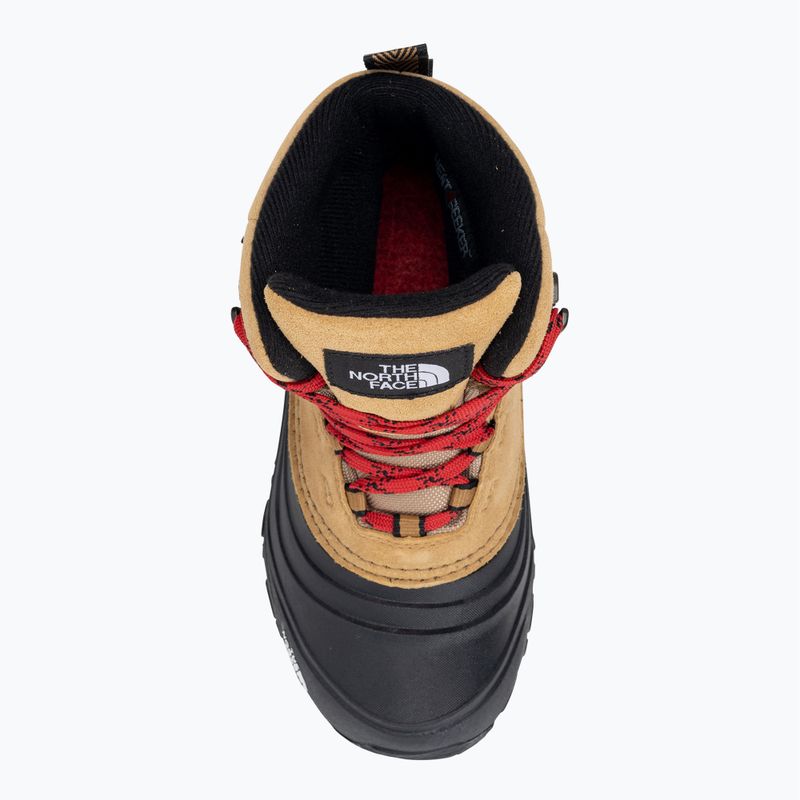 Śniegowce dziecięce The North Face Chilkat V Lace WP almond butter/black 6