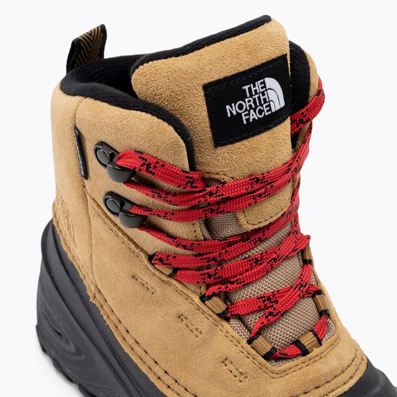 Śniegowce dziecięce The North Face Chilkat V Lace WP almond butter/black 8