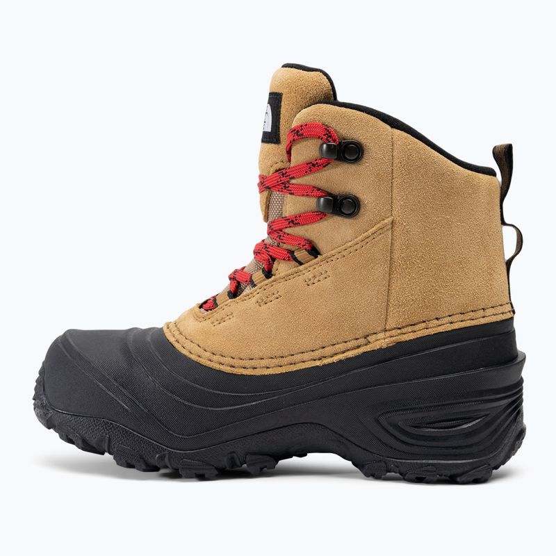 Śniegowce dziecięce The North Face Chilkat V Lace WP almond butter/black 10