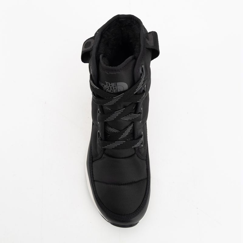 Śniegowce damskie The North Face Thermoball Lace Up Luxe Wp black/asphalt grey 5