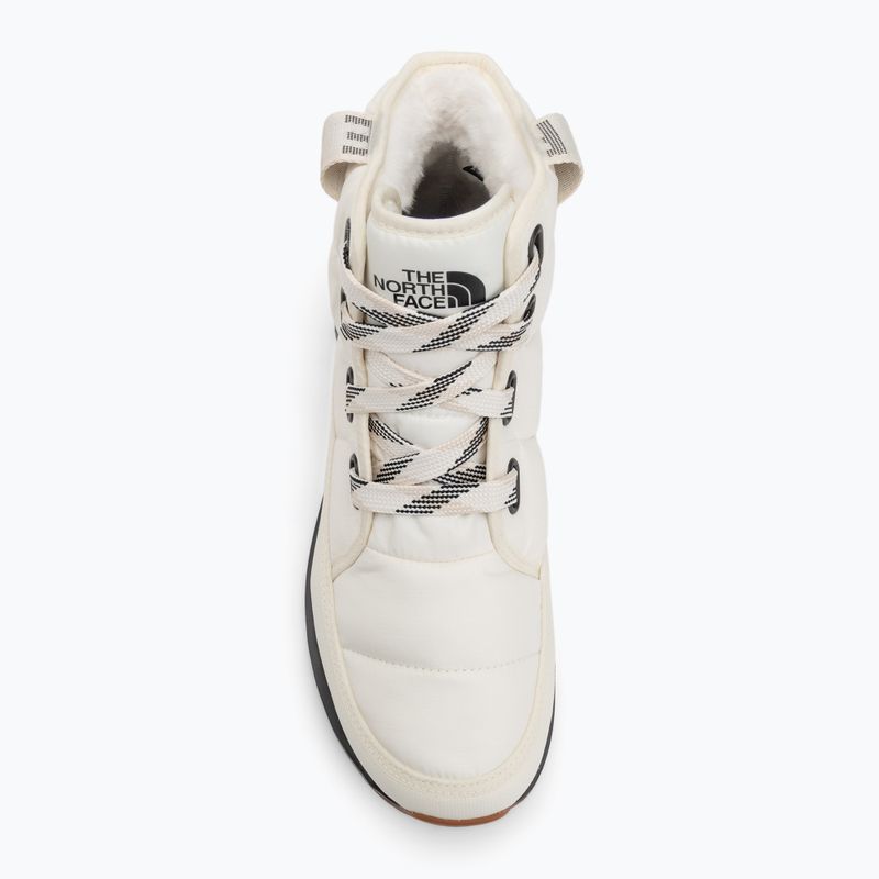 Śniegowce damskie The North Face Thermoball Lace Up Luxe Wp gardenia white/black 5