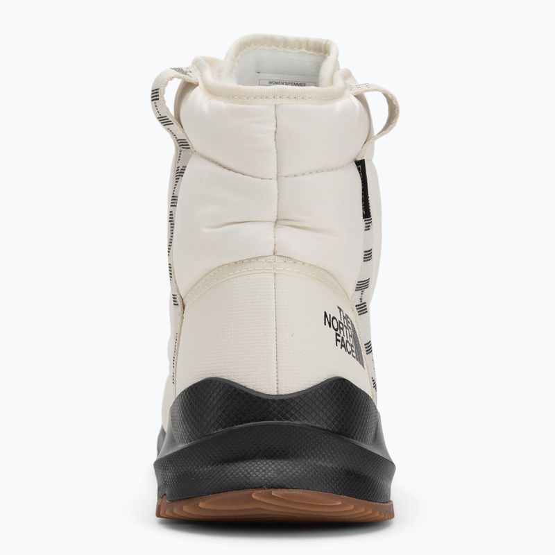 Śniegowce damskie The North Face Thermoball Lace Up Luxe Wp gardenia white/black 6
