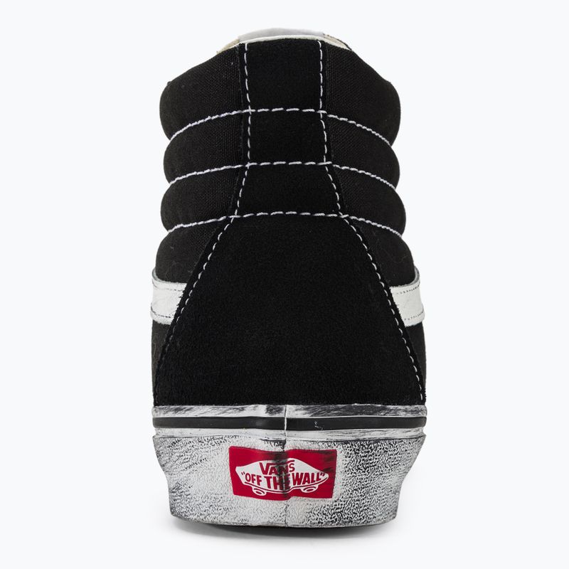 Buty Vans SK8-Hi Stressed black/white 6