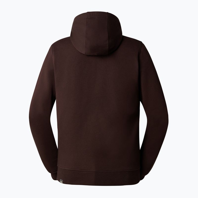 Bluza męska The North Face Drew Peak Pullover Hoodie coal brown 5