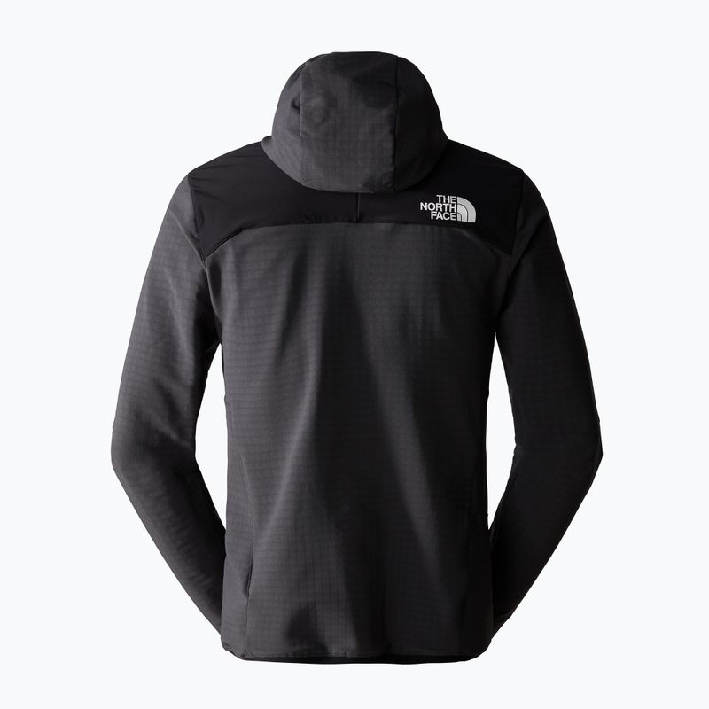 Kurtka hybrydowa męska The North Face Dawn Turn Hybrid Ventrix Midlayer asphalt grey/black/orange 6