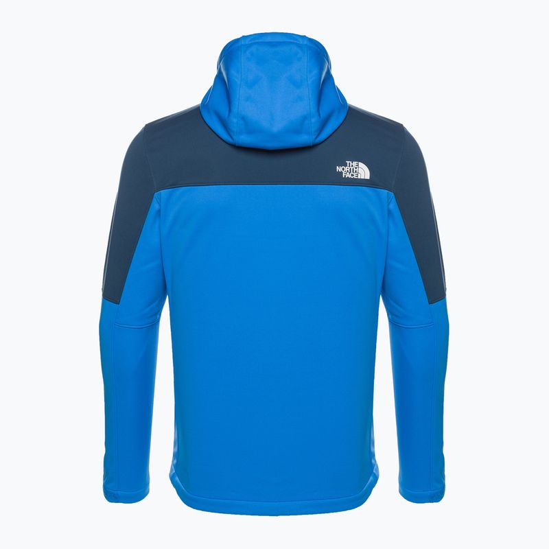 Kurtka softshell męska The North Face Diablo Softshell Detachable Hood optic blue/shady blue 7