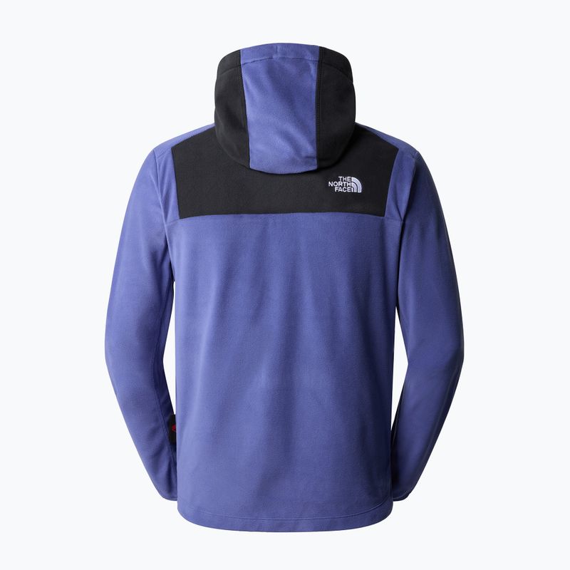 Bluza trekkingowa męska The North Face Homesafe Full Zip Fleece Hoodie cave blue/black 5