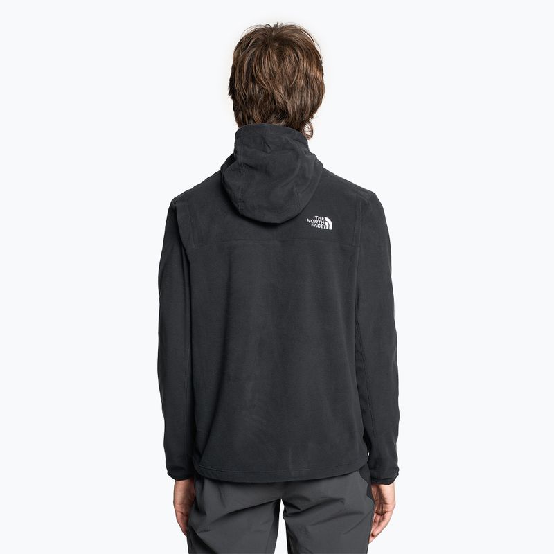 Bluza trekkingowa męska The North Face Homesafe Full Zip Fleece Hoodie black/black 2