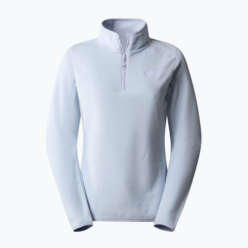 Bluza damska The North Face 100 Glacier 1/4 Zip dusty periwinkle 4