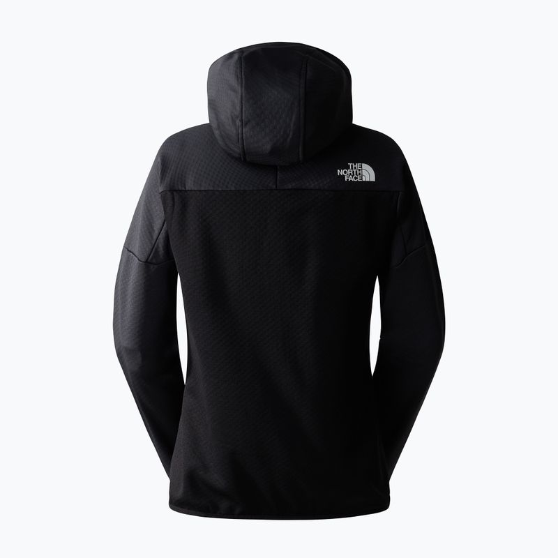 Bluza trekkingowa damska The North Face Mountain Athletics Lab Full Zip Hoodie asphalt grey/black 6