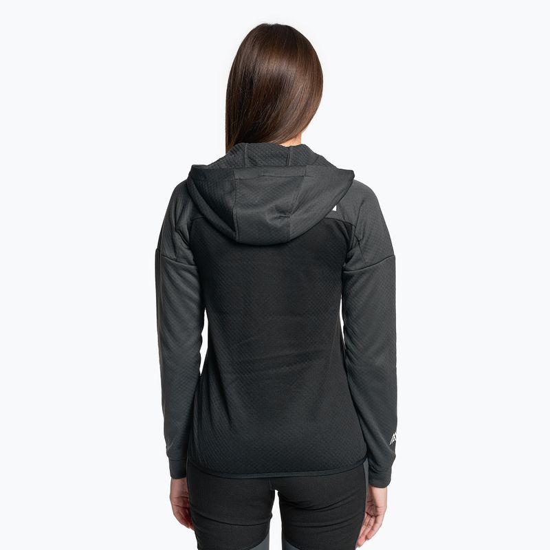Bluza trekkingowa damska The North Face Mountain Athletics Lab Full Zip Hoodie asphalt grey/black 2