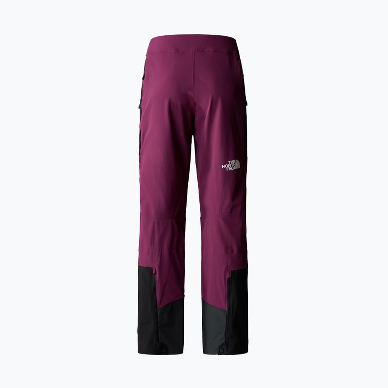 Spodnie narciarskie damskie The North Face Dawn Turn Hybrid boysenberry/black 2