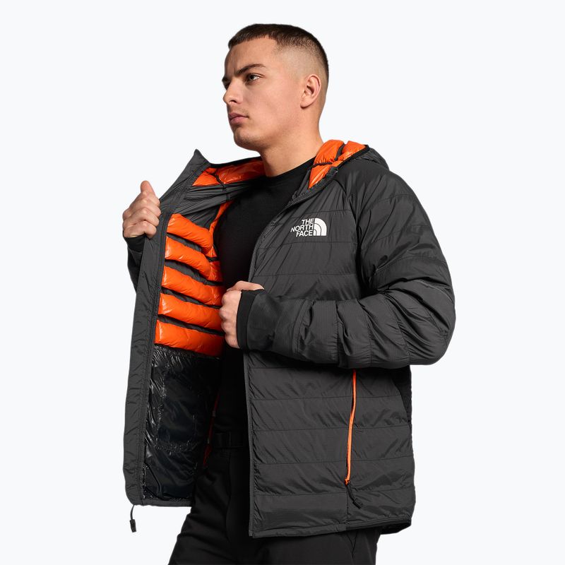 Kurtka męska The North Face Dawn Turn 50/50 Synthetic asphalt grey/red orange 3