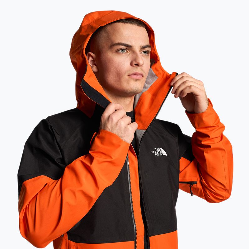 Kurtka przeciwdeszczowa męska The North Face Jazzi GTX red orange/black 5