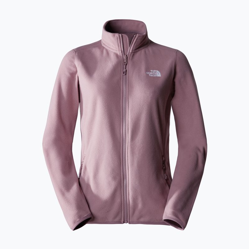 Bluza damska The North Face 100 Glacier FZ fawn grey 5