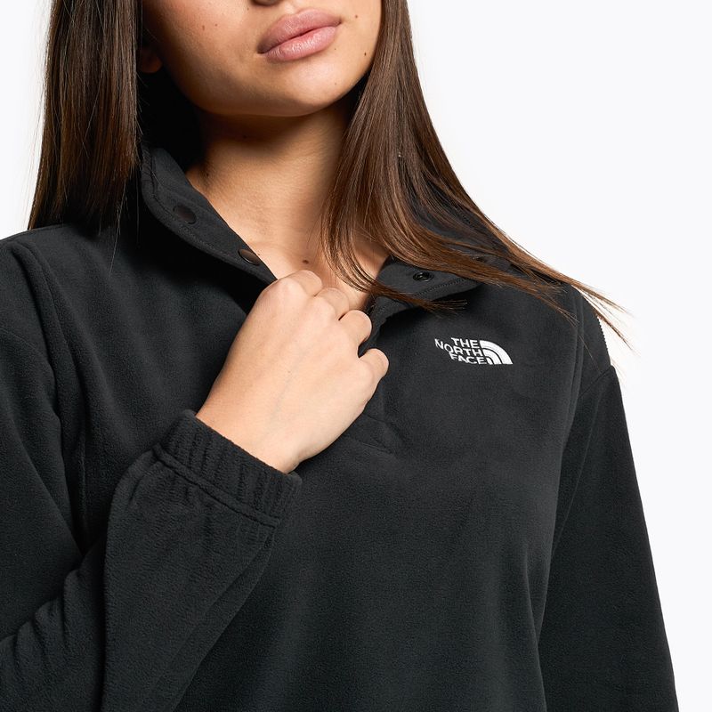 Bluza trekkingowa damska The North Face Homesafe Snap Neck Fleece Pullover black/black 4