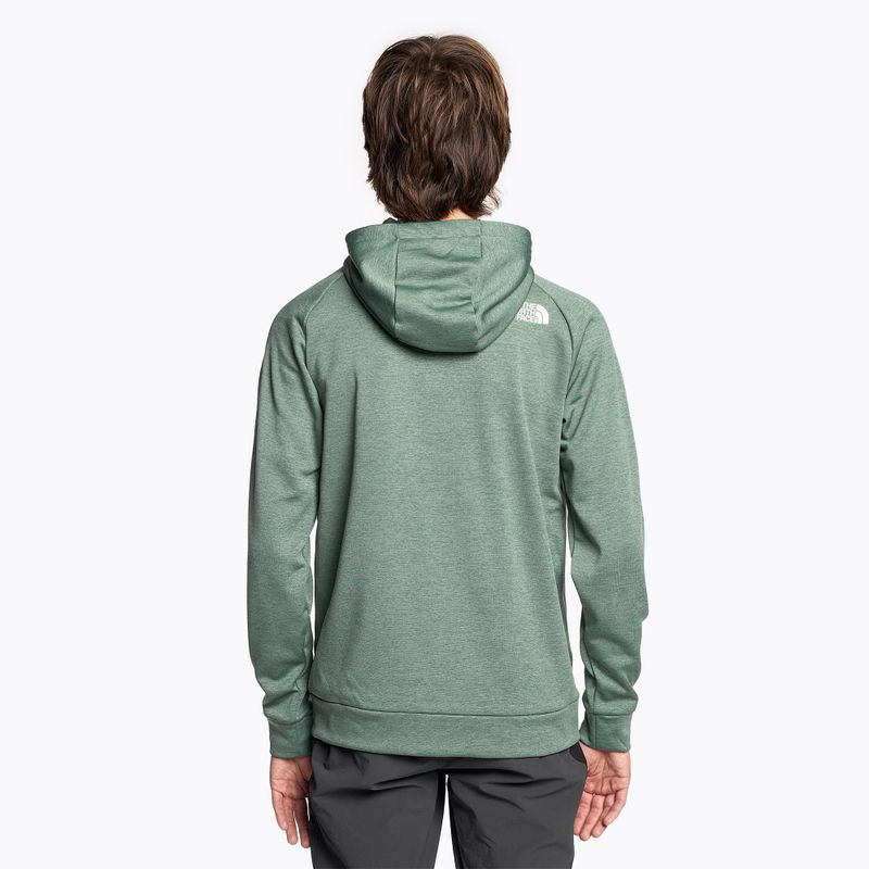 Bluza męska The North Face Reaxion Fleece dark sage heather/ asphalt grey 2