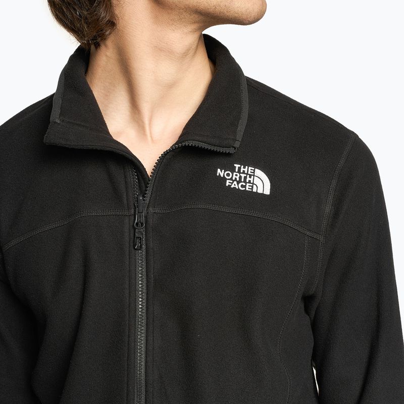 Bluza męska The North Face 100 Glacier Full Zip black 4