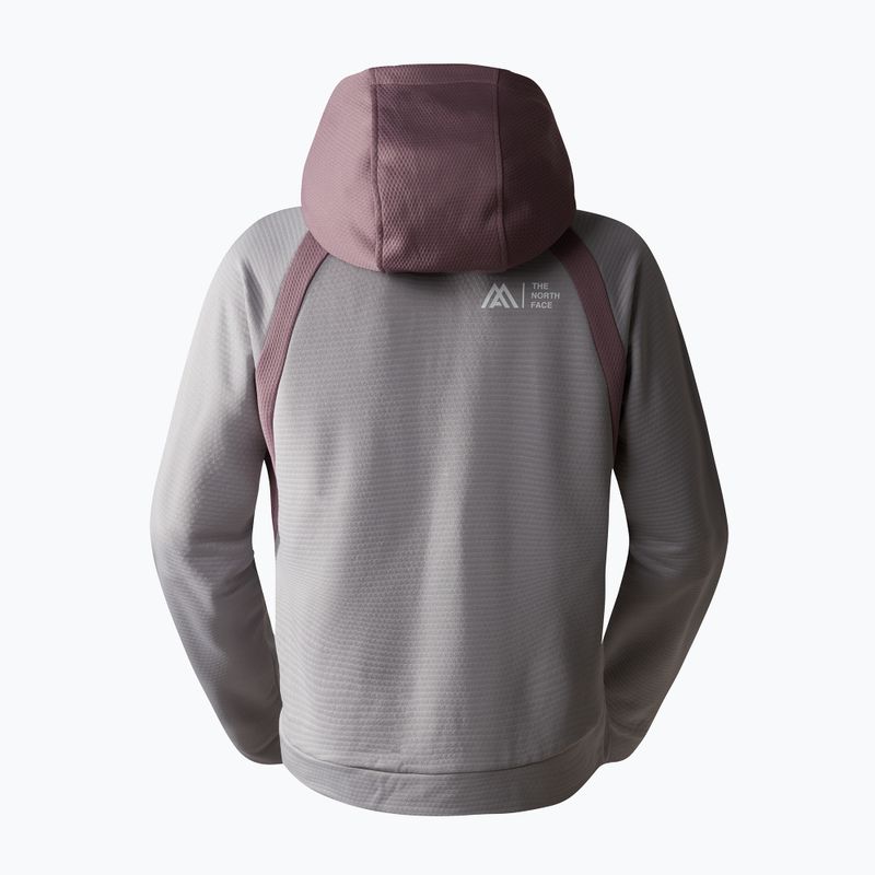 Bluza trekkingowa damska The North Face Mountain Athletics Full Zip Fleece meld grey/fawn grey 6