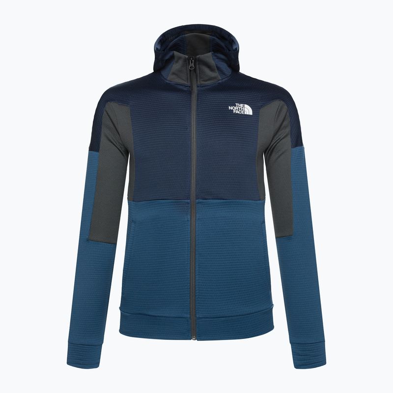 Bluza trekkingowa męska The North Face Mountain Athletics Full Zip Fleece shady blue/summit navy 5