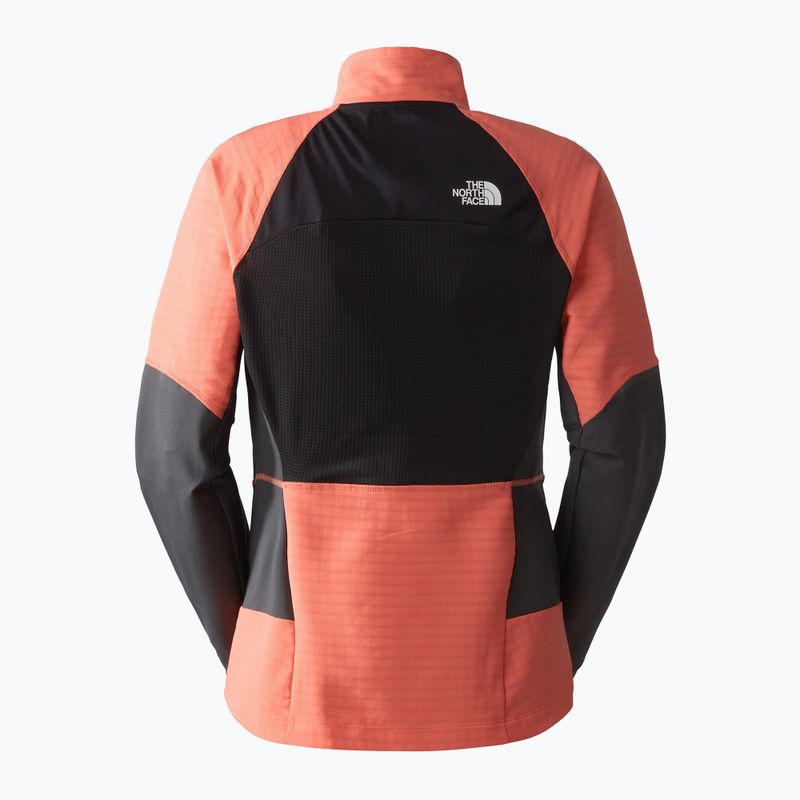 Kurtka softshell damska The North Face Dawn Turn Softshell FZ black/radiant orange/asphalt grey 6