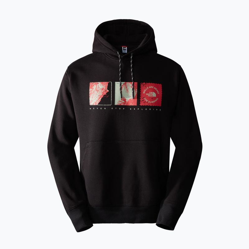 Bluza trekkingowa męska The North Face Outdoor Graphic Hoodie black 4