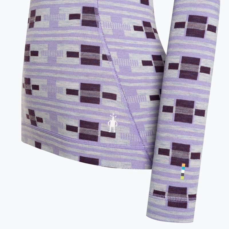 Bluza termoaktywna damska Smartwool Merino 250 Baselayer Crew Boxed violet flirt with me 6