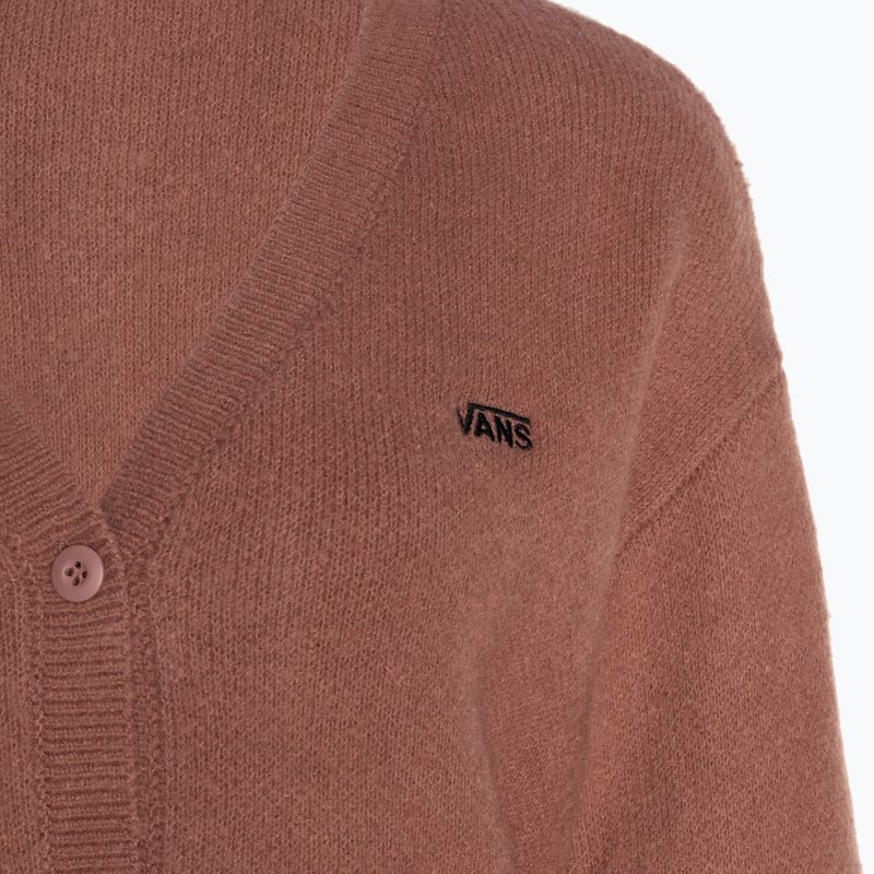 Sweter damski Vans Hadley Relaxed Cardigan whithered rose 3