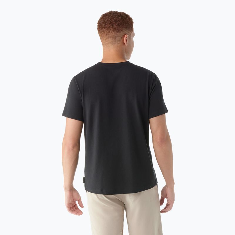 Koszulka męska Smartwool Perfect Crew Short Sleeve black 2