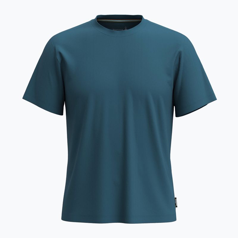 Koszulka męska Smartwool Perfect Crew Short Sleeve twilight blue 3
