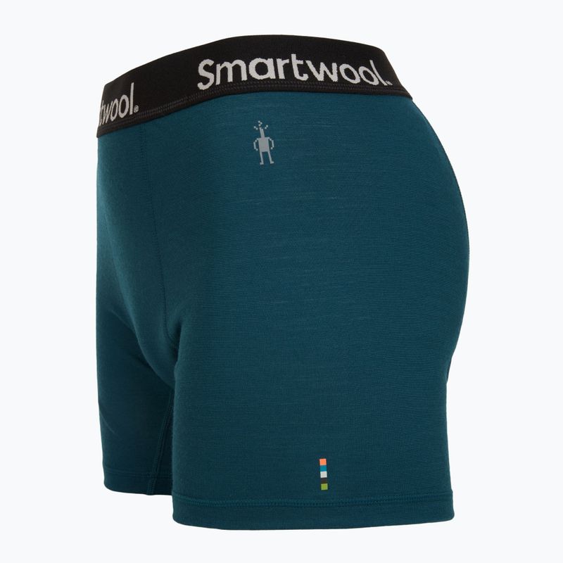 Bokserki termoaktywne męskie Smartwool Merino Boxer Brief Boxed twilight blue 3