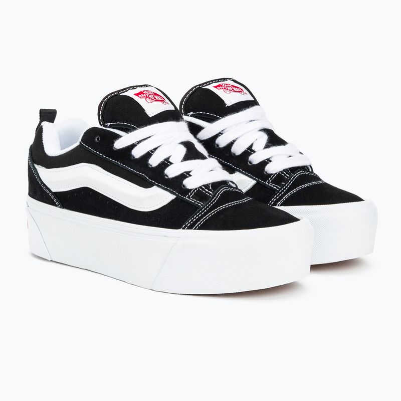 Buty Vans Knu Stack black/true white 4