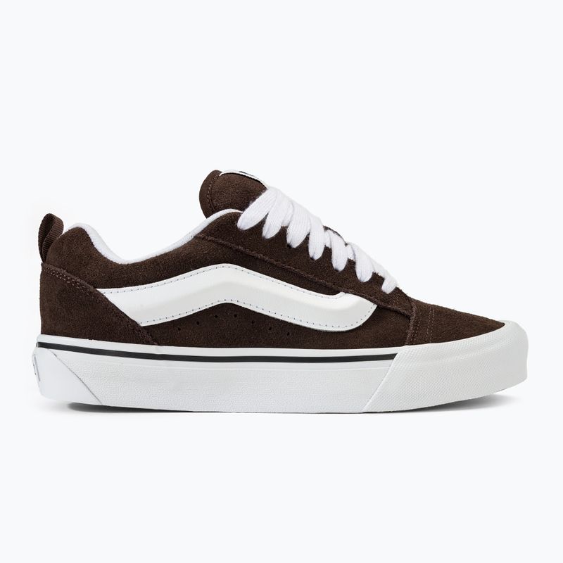 Buty Vans Knu Skool brown/white 2