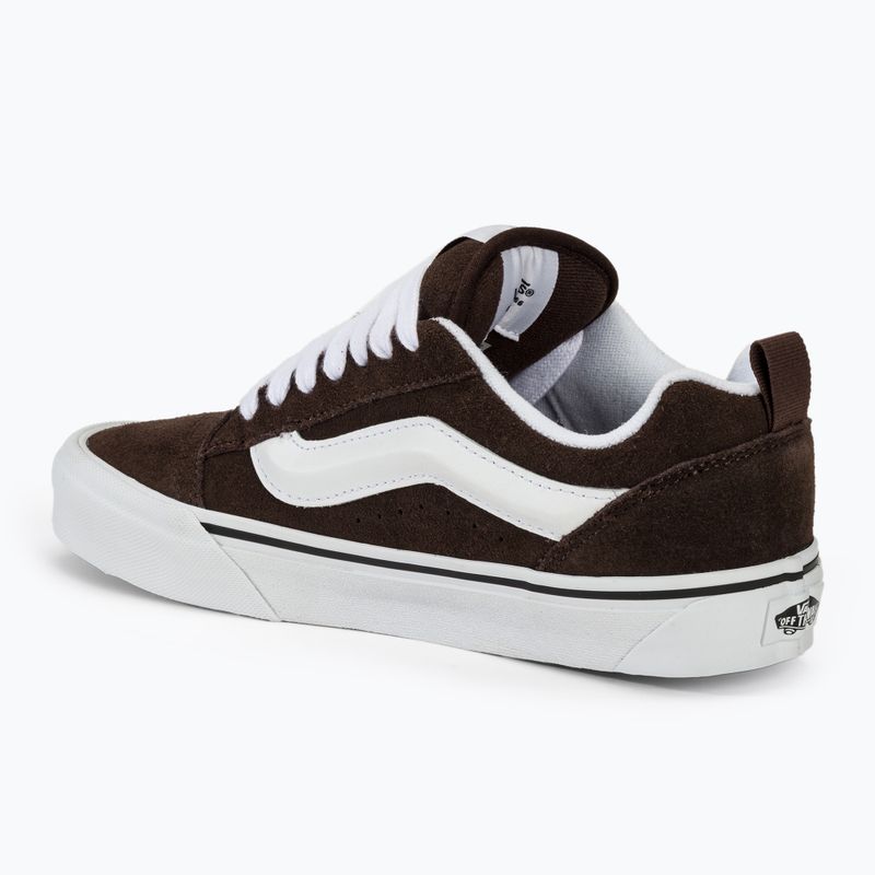 Buty Vans Knu Skool brown/white 3