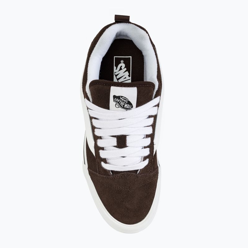 Buty Vans Knu Skool brown/white 5