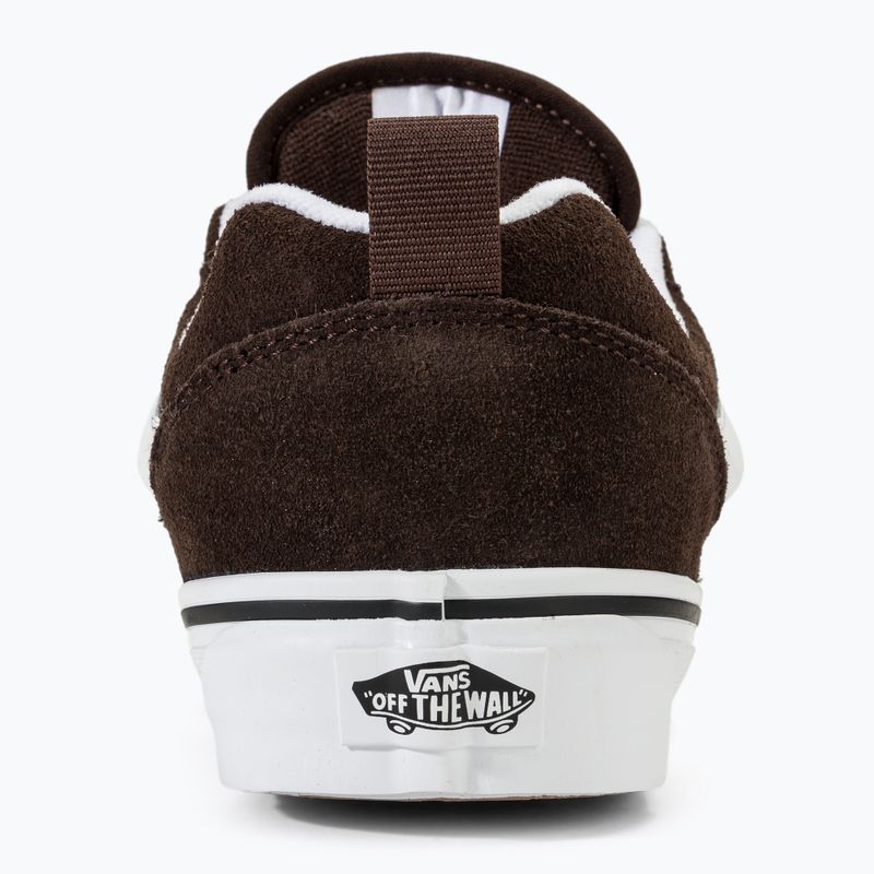 Buty Vans Knu Skool brown/white 6