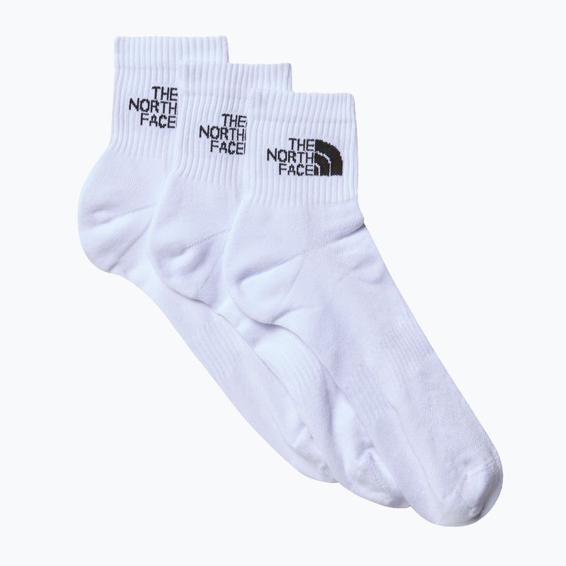 Skarpety trekkingowe The North Face Multi Sport Cush Quarter Sock 3 pary white