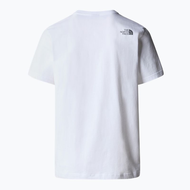 Koszulka męska The North Face Mountain Line white 2