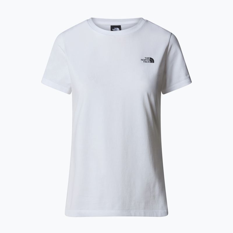 Koszulka damska The North Face Simple Dome Slim Tee tnf white 4