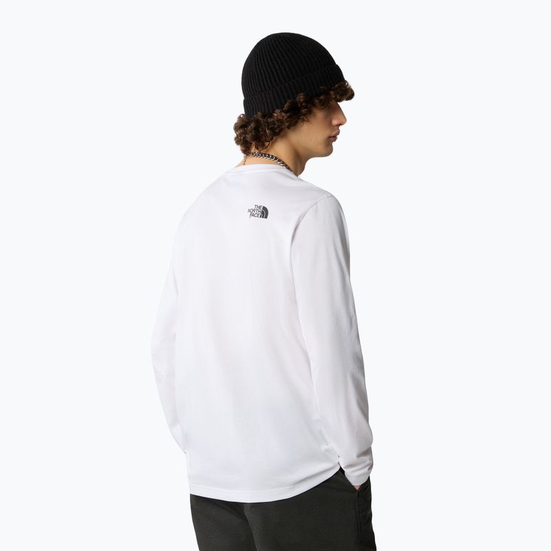 Longsleeve męski The North Face Simple Dome white 3