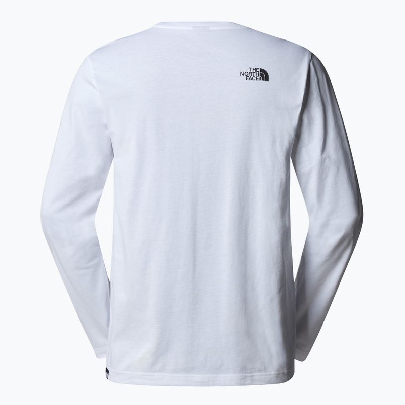 Longsleeve męski The North Face Simple Dome white 5