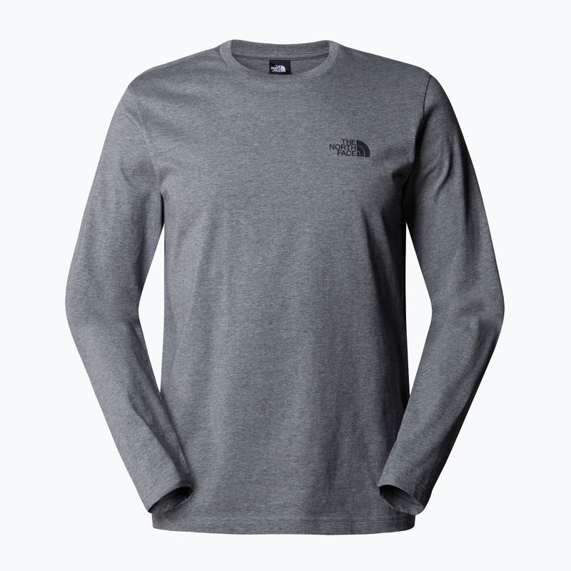 Koszulka męska The North Face Simple Dome medium grey heather 5