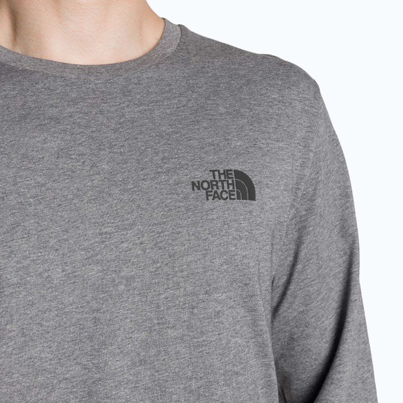 Koszulka męska The North Face Simple Dome medium grey heather 3