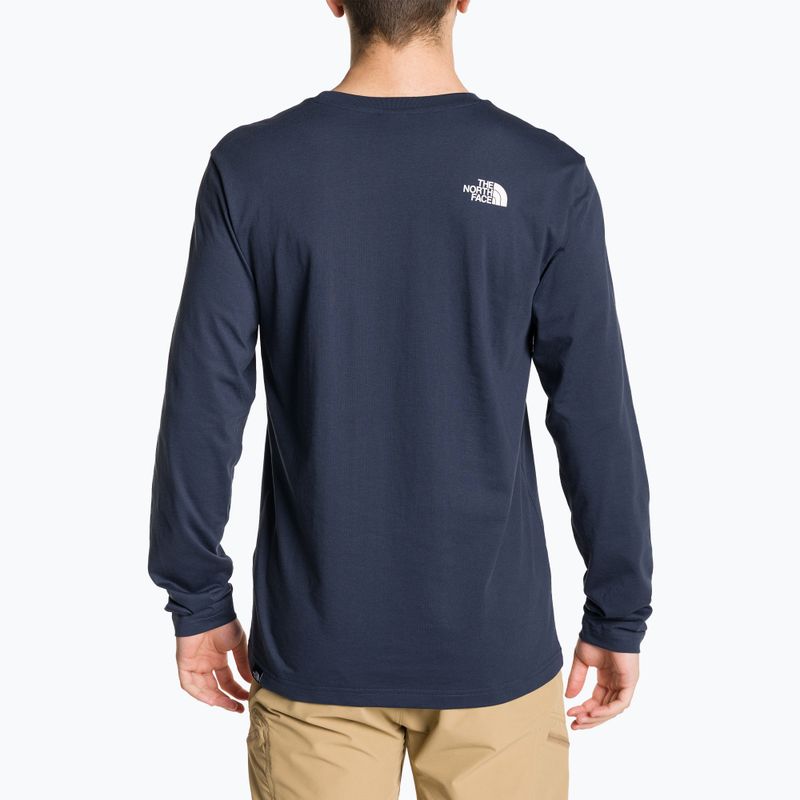 Longsleeve męski The North Face Simple Dome summit navy 2