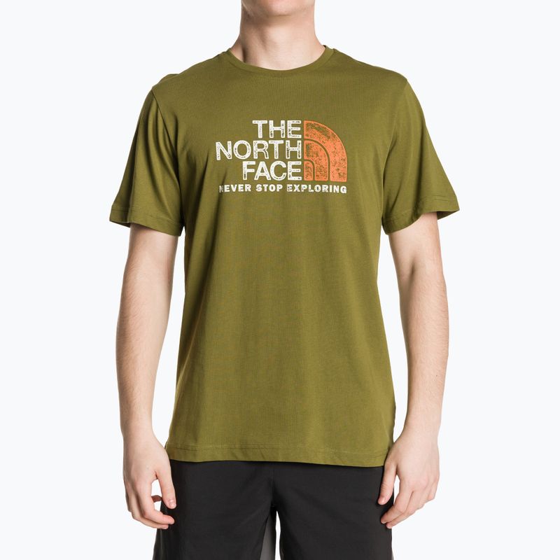 Koszulka męska The North Face Rust 2 forest olive