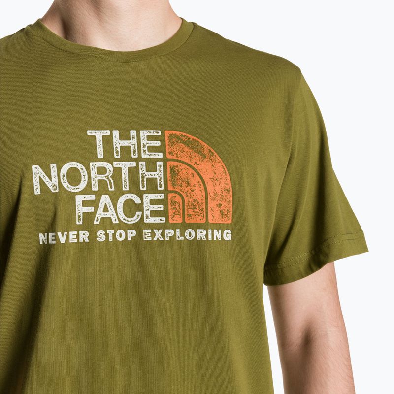 Koszulka męska The North Face Rust 2 forest olive 3