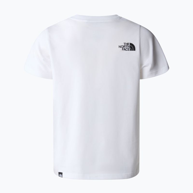 Koszulka dziecięca The North Face Simple Dome white 2