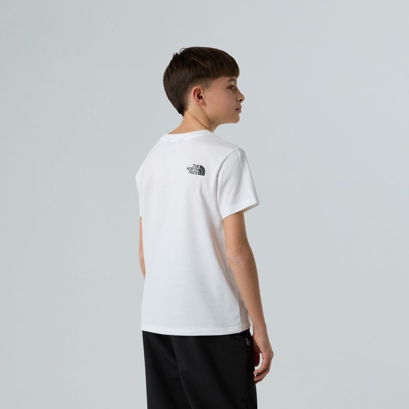 Koszulka dziecięca The North Face Simple Dome white 5