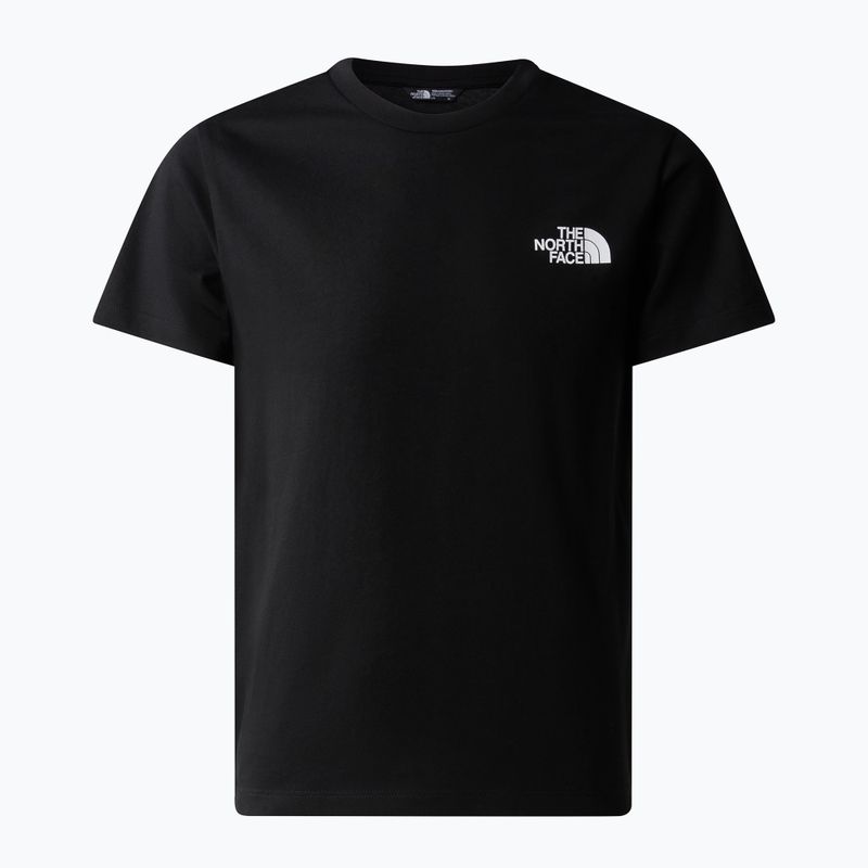 Koszulka dziecięca The North Face Simple Dome black